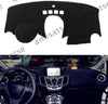Ford Fiesta 2009-2014 Black Dashboard Cover Sun Visor Pad Dashmat