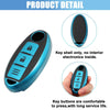Nissan Sentra (1986-1987) Blue Silicone Key Fob Case Cover