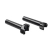 Harley Heritage Softail Dyna FXD 6" Black Straight Handlebar Risers