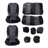 Universal Vehicles PU Leather Car Seat Covers Full Set