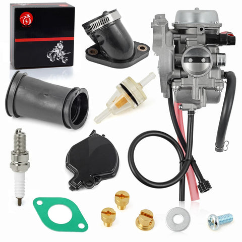 Arctic Cat ATV 250 / 300 Carburetor with Intake Manifold & Tube Boot (2001-2005)