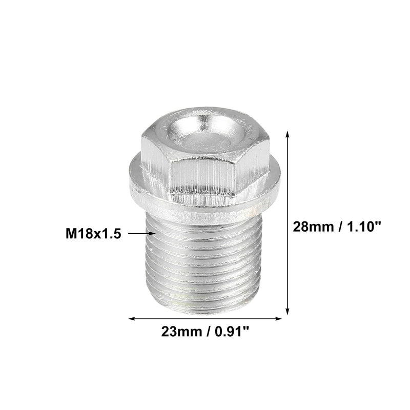 Volvo S60 M18x1.5 Oil Drain Plug with Washer (2001-2010)