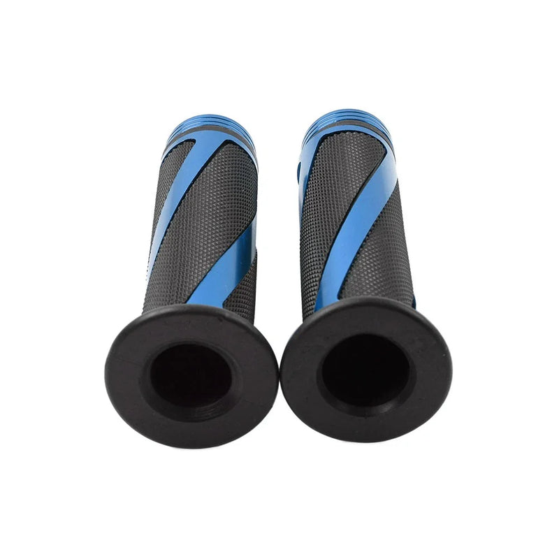 Yamaha ATV Pit Dirt Bike (2010-2023) Blue 7/8" Rubber Hand Grips
