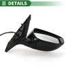Nissan Sentra (2016-2019) Manual Folding Black Right Side Door Mirror