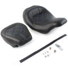 Harley Touring CVO Road Street Glide Blue Driver Passenger Seat (2009-2023)