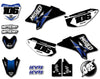 Yamaha TTR 50 CLUB STYLE Decals Custom Graphics Full Kit