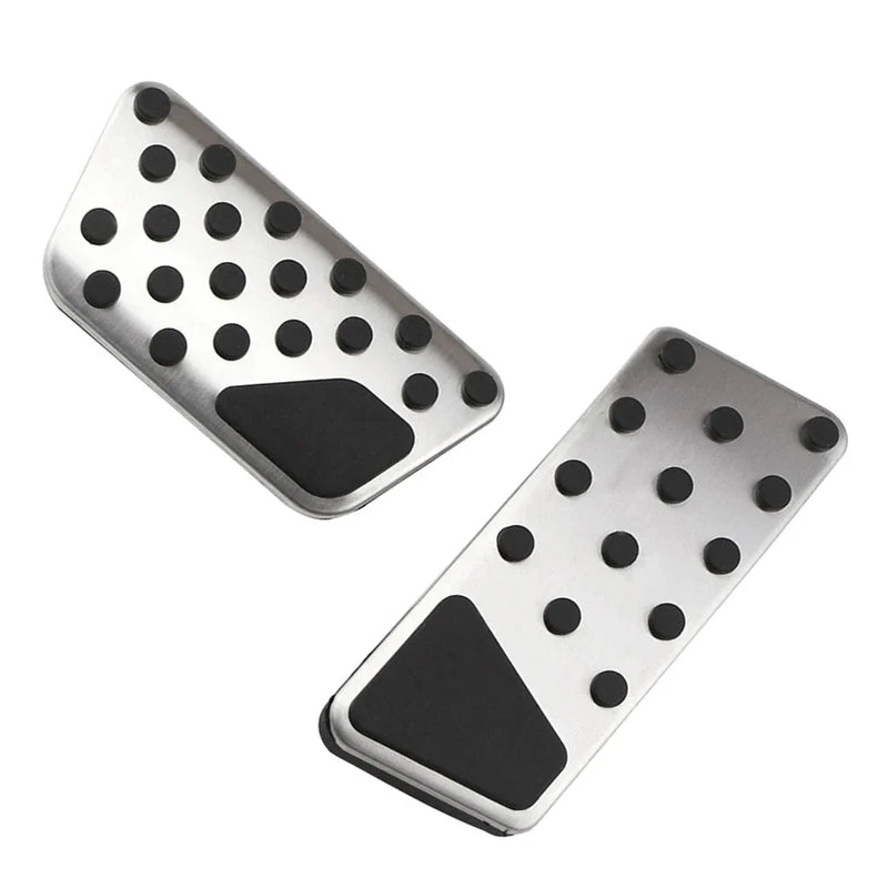 Jeep Wrangler JK Stainless Steel Gas Brake Pedal Covers (2007-2017)