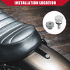 Harley Davidson Dyna Seat Bolt Set with Nuts