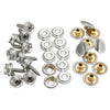 Boat Screw Kit 30pcs Snap Fastener Stainless Steel Awnings Cap Screw Kit