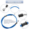 Brake Line 35.43 Length 10mm ID / Motorcycle Hydraulic Oil Hose Cable Blue