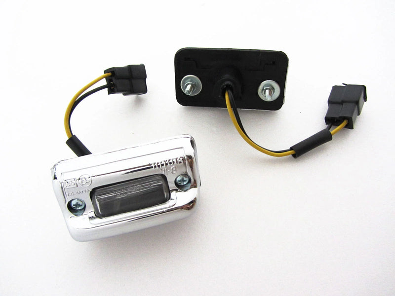 Toyota Corolla KE70 License Plate Lights (New Chrome)