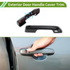 Toyota Tundra Carbon Fiber Black Exterior Door Handle Cover Trim (2022-2024)