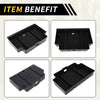 Chevy Silverado 1500 & GMC Sierra 1500 Black Center Console Organizer Tray