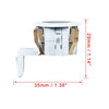 Toyota Pearl White Rear Bumper Parking Sensor Retainer