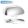 GMC Sierra 3500 Chrome Plated Half Mirror Covers Handle Cover