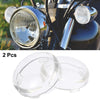 Harley-Davidson XL883 2 x Plastic Motorcycle Clear Turn Signal Light Cover