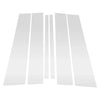 Nissan Armada (2004-2015) Silver Tone 6 Pcs Door Pillar Window Trim