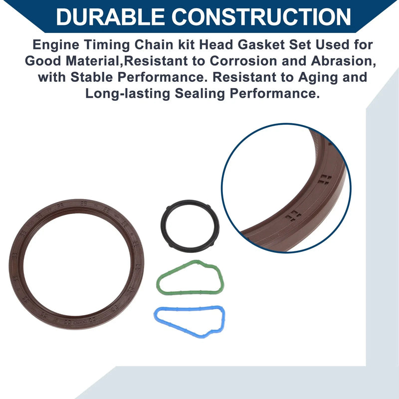 Kia Amanti 3.3L 3.8L V6 Engine Timing Cover Gasket Set (2006-2016)