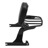 Harley Breakout (2013-2017) Black Sissy Bar Backrest Luggage Rack