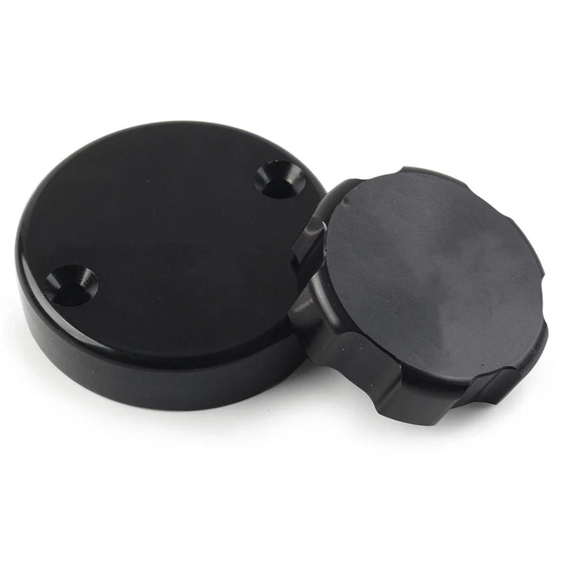 Ducati 848 1098 Front Brake Clutch Reservoir Cover Caps (2008-2013)