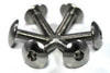 Triumph 10x Tête de fourche Boulons M5 x16mm Inox