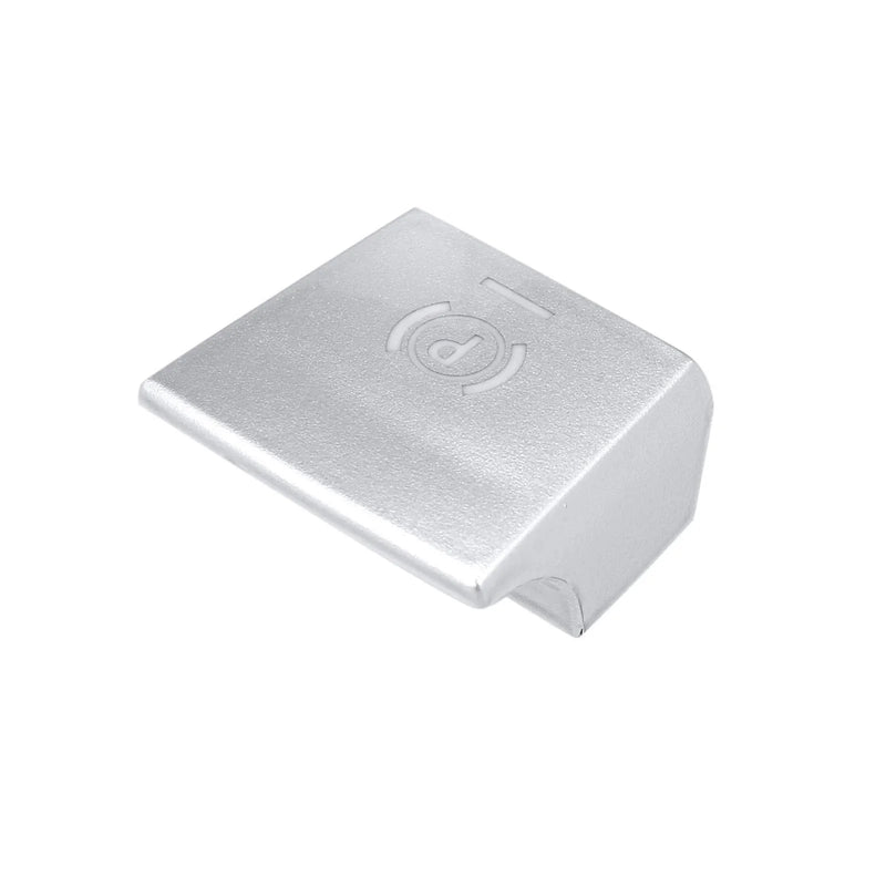 BMW F01 F02 F12 F10 F07 P Button Cover (Silver Tone)