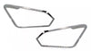 Isuzu D-Max Hilander 2 x Chrome Headlight Covers (2016-2017)