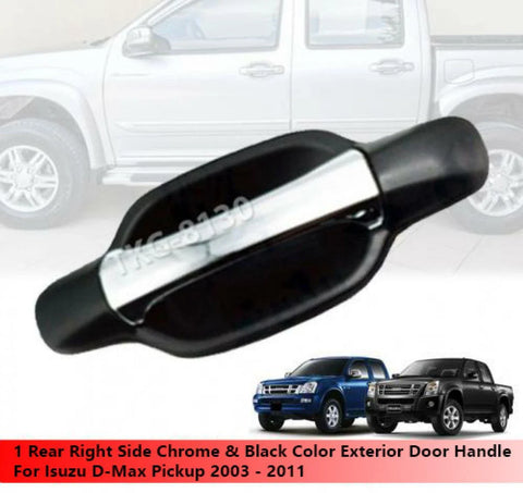 Isuzu Dmax 1 x Rear RH Outer Door Handle (2003-2011)