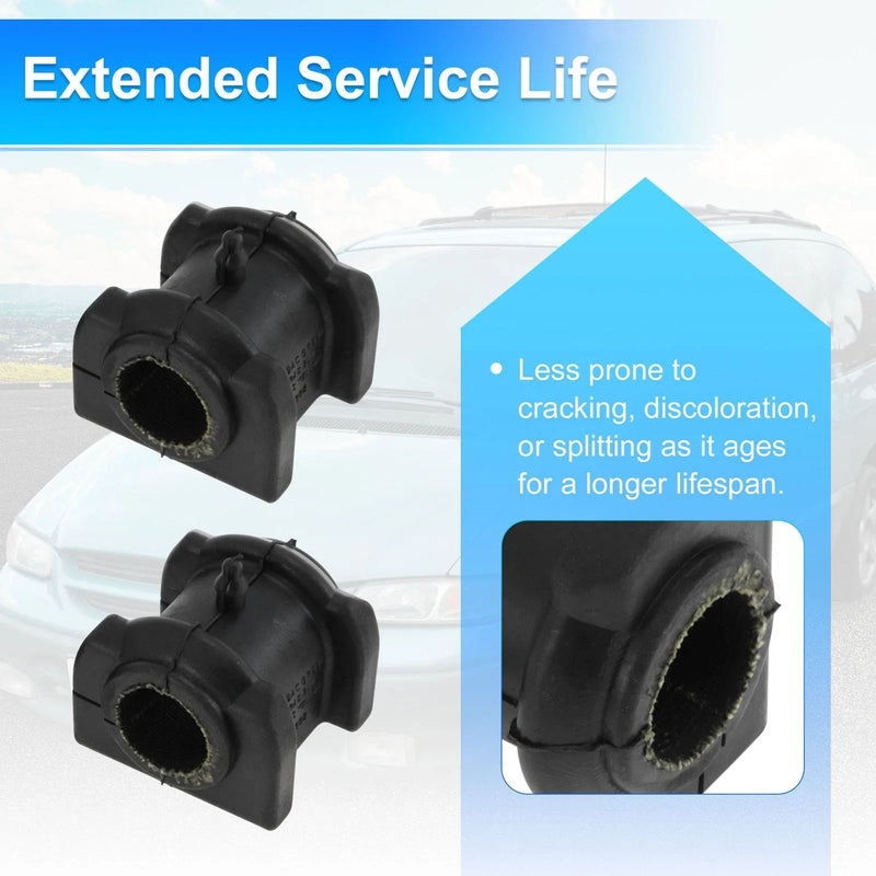 Dodge Caliber (2007-2012) Black Stabilizer Sway Bar Bushing Kit