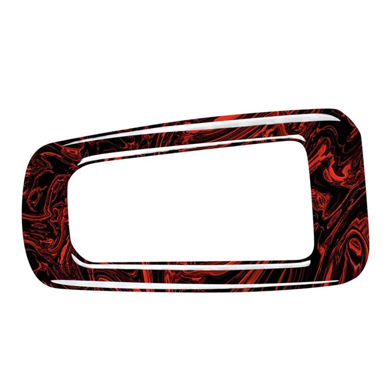Mercedes GLC Class Fire Red Hand Brake Park P Button Trim (2015-2018)