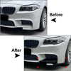 BMW 5 Series F10 F11 M5 Front Side Corner Splitter Spoilers (2011-2017)