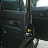 Land Rover Defender 2 x Black Aluminium Interior Door Grab Handles (1990-2016)