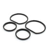 Harley Tri Glide 4pcs Black Gauge Bezel Kit (2014-2023)