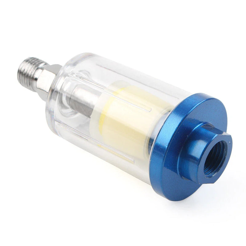 Compressor Spray Paint Gun - Aluminum Inline Air Oil Water Filter Trap