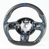 Mini R55 R56 R57 R58 R60 R61 Flat Bottom Carbon Leather Steering Wheel (2006-2019)
