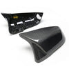 Toyota GR Supra Carbon Fiber Rear Side Door Mirror Covers (2018-2020)