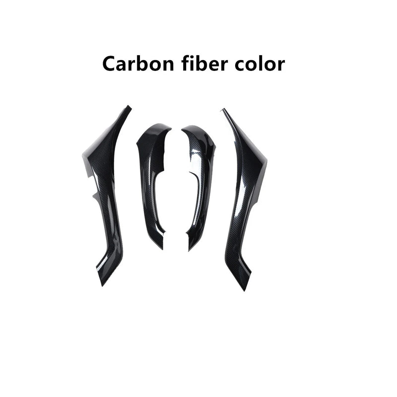 Acura TSX 4 x Carbon Fiber Interior Door Armrest Cover Trim (2009-2014)