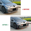 Volkswagen ID.3 2 x Gloss Black Front Bumper Side Air Vent Trims (2019-2022)