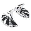 Harley Road King Street Glide Chrome Rear Passenger Footboards (1993 - 2025)