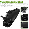 Honda Civic 1996-2000 Black Front Left Plastic Exterior Door Handle