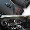 Challenger Leather Dash Mat Dashboard Cover Dashmat Interior Pad (2015–2023)
