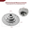 Polaris Sportsman 335 / 400 / 500 4x4 Rear Brake Rotor Disc (1996-2002)