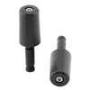 Universal Motorcycle Black Handlebar Hand Grips & End Caps