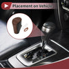 Honda Accord 2008-2012 Black Brown Leather Gear Shift Knob Cover