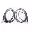 Honda Accord Sedan 1990-1993 Rear Door Weatherstrip Seal Set