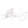 Nissan Navara D22 Terrano 1997-2004 Front Door Belt Moulding