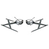 Toyota FJ80 2 x Front LH+RH Electric Power Window Regulators (1990–1998)
