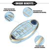 Nissan Altima Maxima 5 Button Smart Key Fob Cover TPU Blue