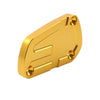 V85TT Gold Front Brake Cylinder Fluid Reservoir Cover Cap (2018-2025)