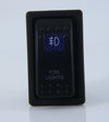 Dual LED Backlit FOG LIGHTS Rocker Switch